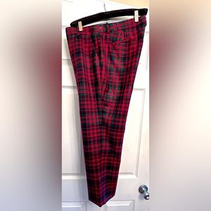 FOURTH OF JULY SALE! 1 day only!                  J Crew Tartan wool Capri pants